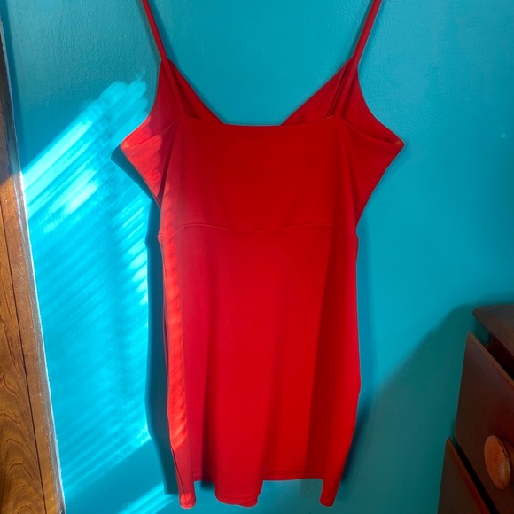 Red Mini Dress - Picture 2 of 5